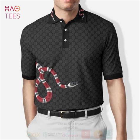 cheap striped gucci polo with snake|gucci snake polo t shirt.